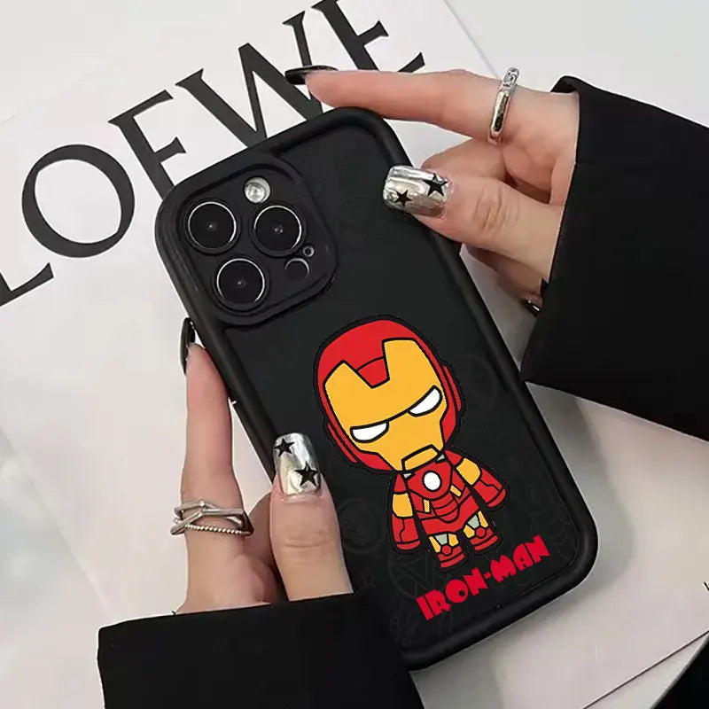 Miles Morales Spider Gwen Marvel Case For Apple iPhone