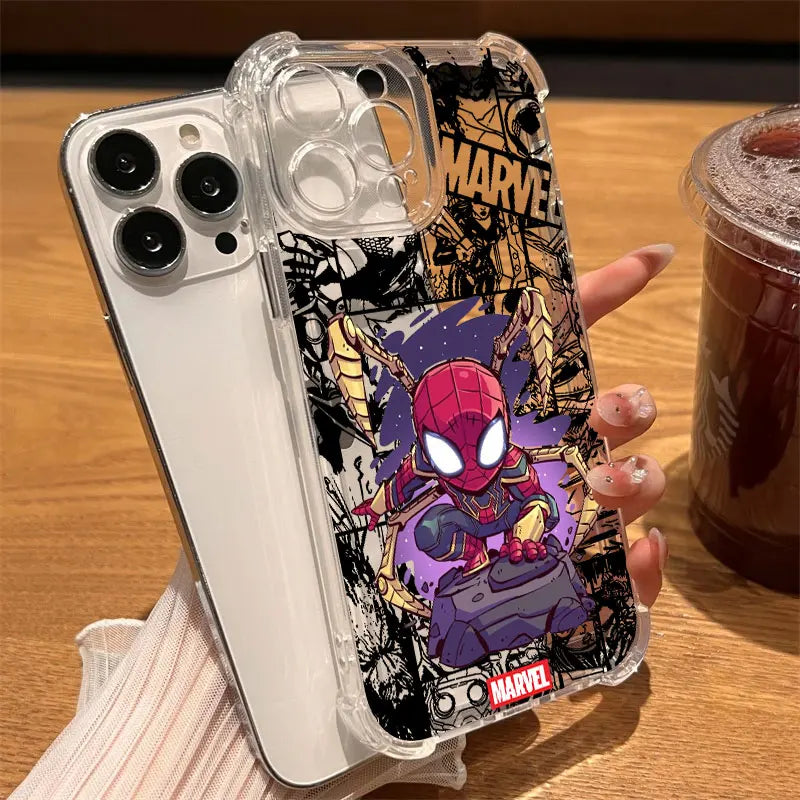 Marvel Spider Man Venom Clear Case For iPhone