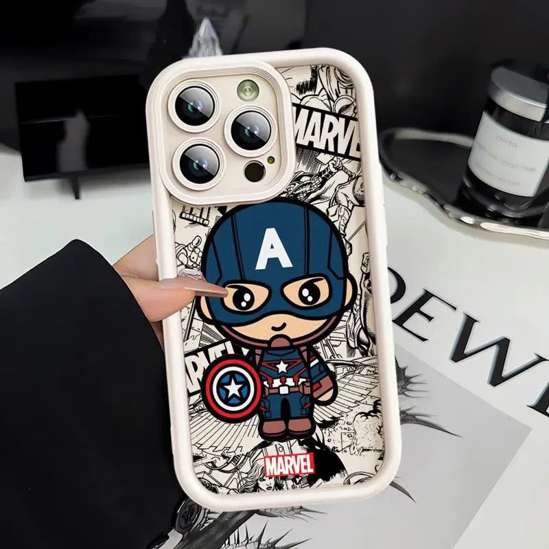 Marvel Captain America Black Panther Phone Case