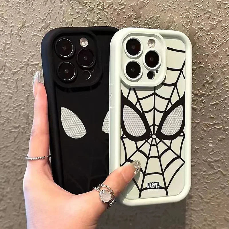 Trendy Marvel Spider Man Soft Case For iPhone