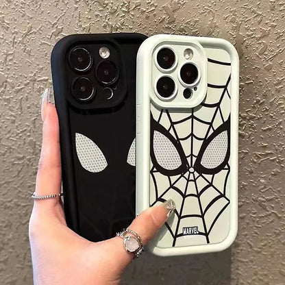 Trendy Marvel Spider Man Soft Case For iPhone