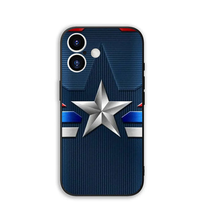 Casing For Apple iPhone Captain Marvel America Shield