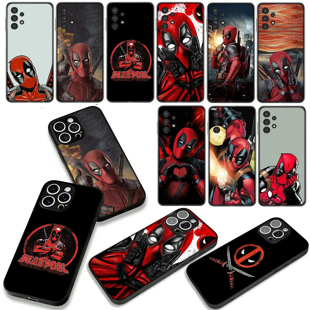 Phone Cover For Apple iPhone Deadpool Marvels Casing