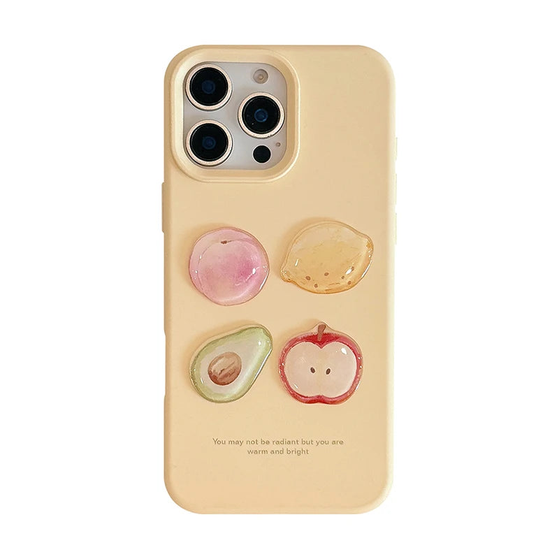 Cute Lovely Fruit Soft Phone Case