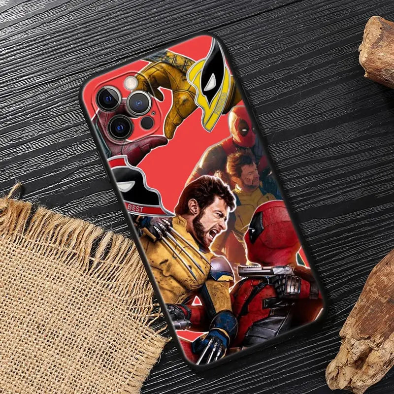 Marvel Comics Deadpool And Wolverine Case For iPhone