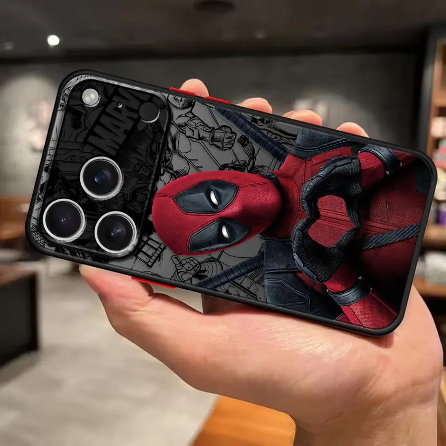 Marvel Deadpool Funny Case For iPhone