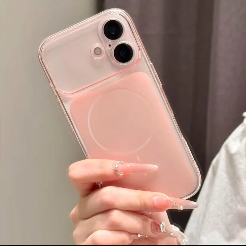 Luxury Ultra Slim Translucent Soft Silicone Phone Case For iPhone Lens Protection Matte Cover
