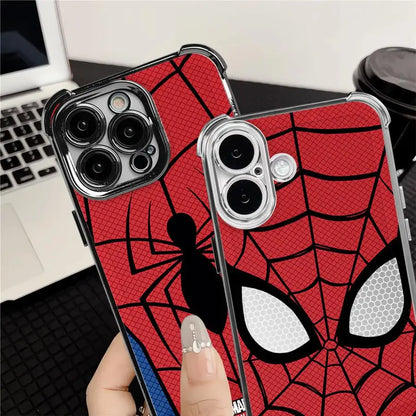 Case For Apple iPhone Cover Marvel Spiderman Logo