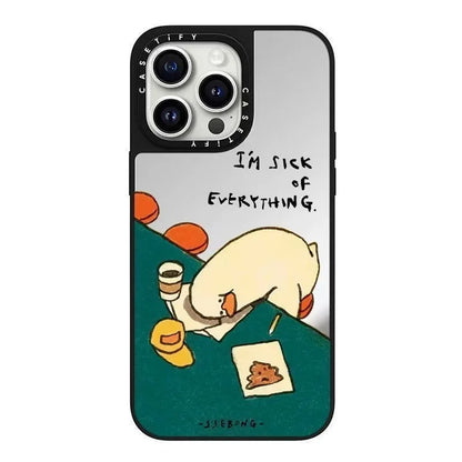 Collaborative Lazy Duck Phone Case
