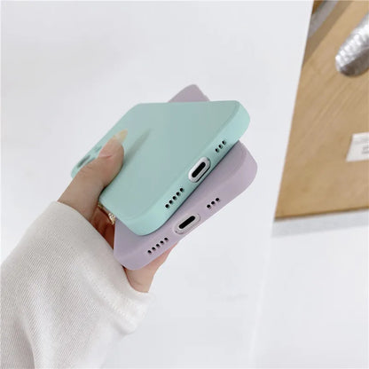Ultra Thin Shockproof Silicone Phone Case For iPhone