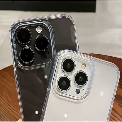 Ultra Thin Clear Acrylic Phone Case For iPhone