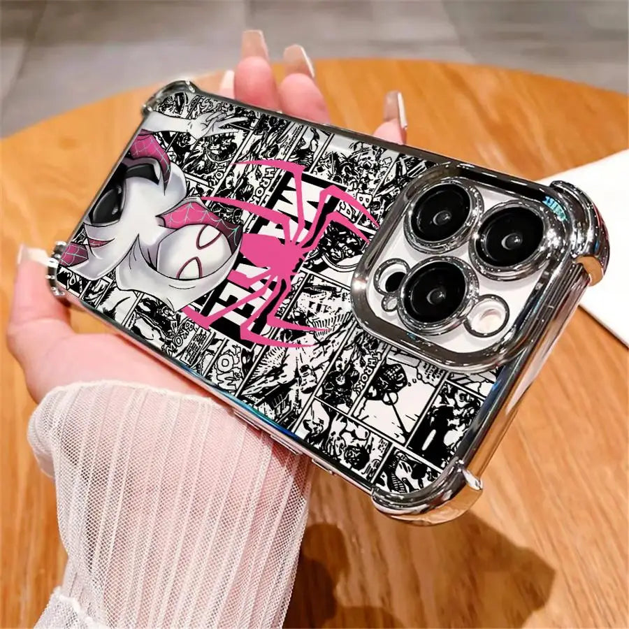 Phone Cover Case For Apple iPhone Marvel Cute Spider Men