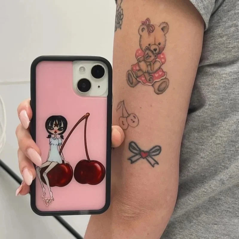Hot 3D Cindy Kimberly Wildflower Anti- Fall Phone Case For iPhone