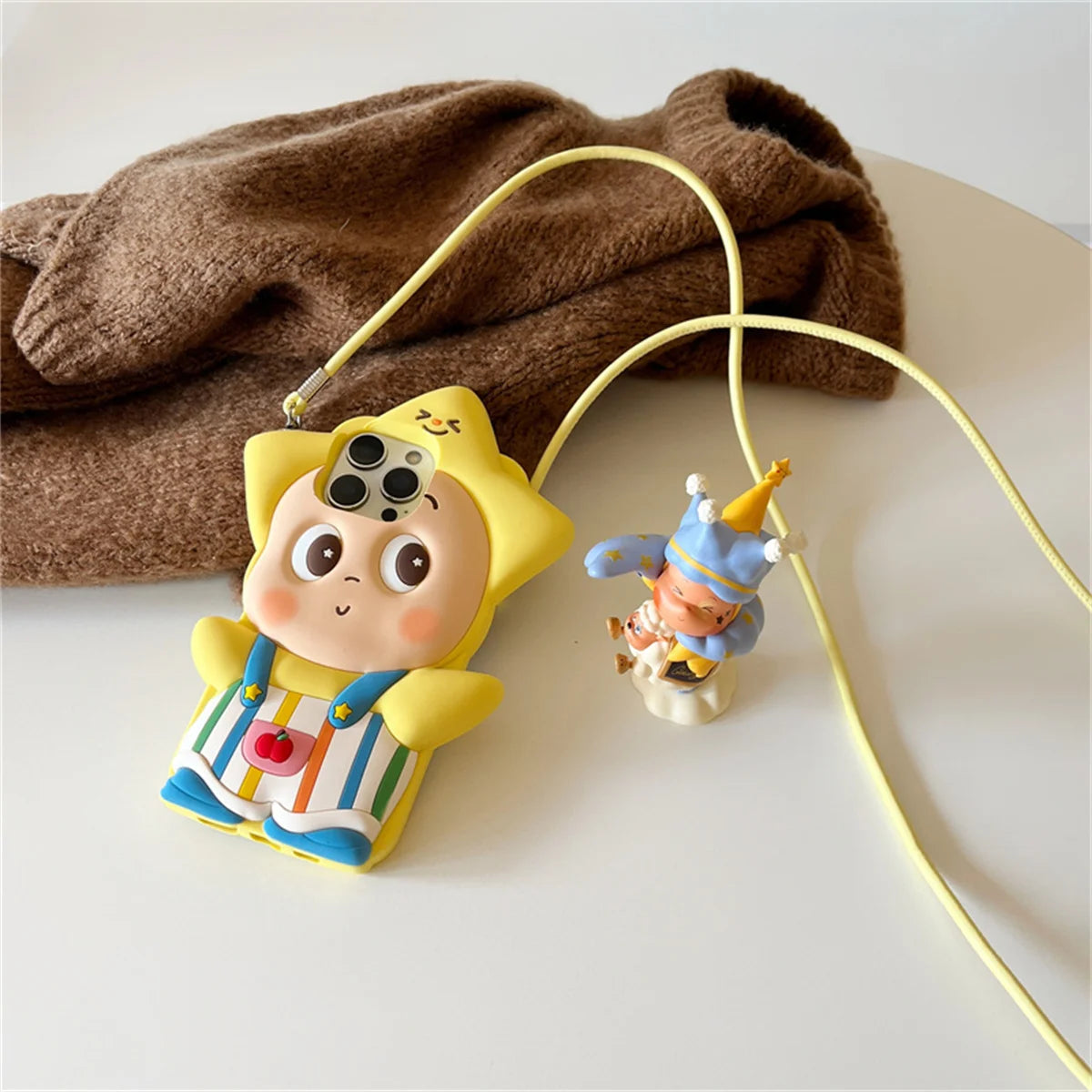 Kawaii Cartoon Star Baby Phone Case For iPhone