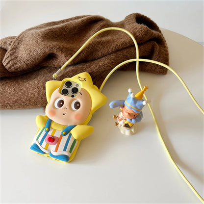 Kawaii Cartoon Star Baby Phone Case For iPhone