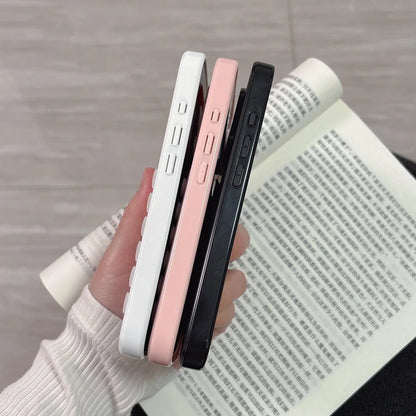 Candy Bumper Phone Case For iPhone Suction Cup Airbag Clear Shockproof Cover