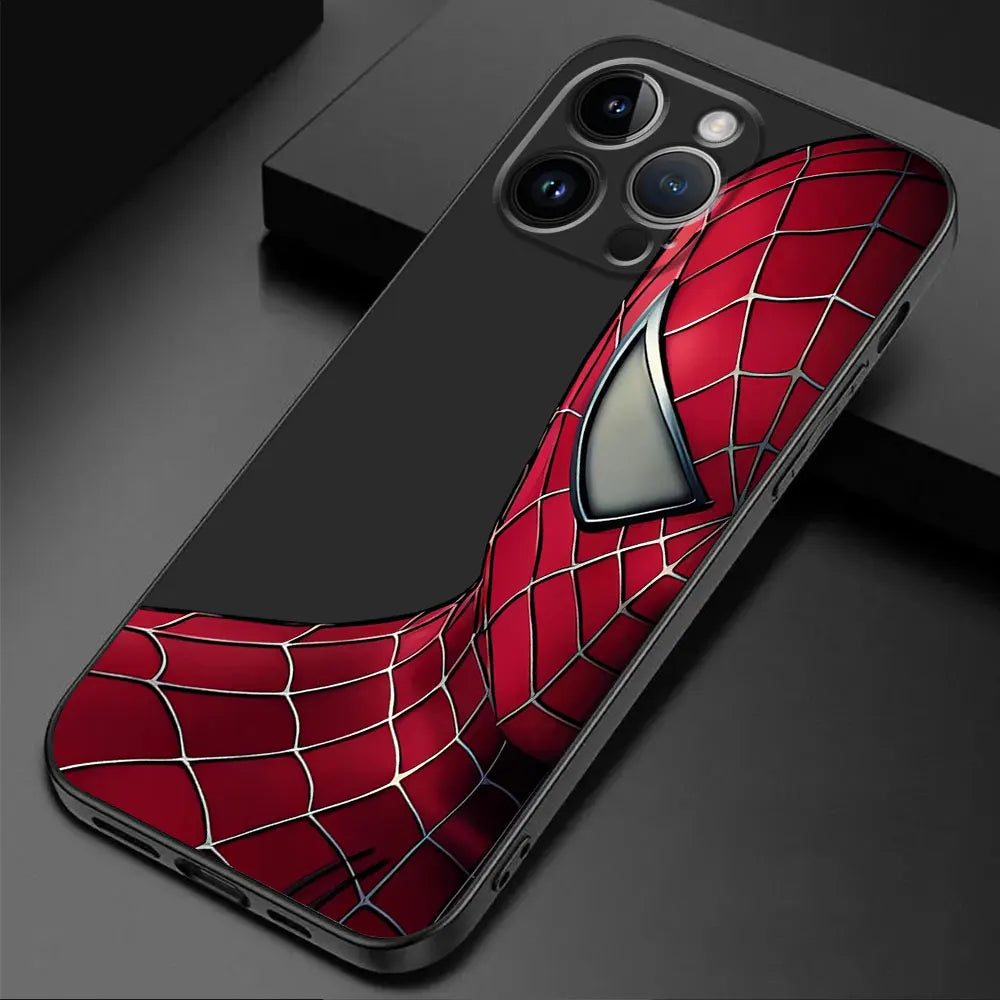 Marvel Venom Spider Man Cover Case For Apple iPhone