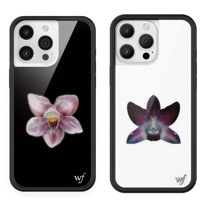 Wildflower Orchid 3D Phone Case For iPhone