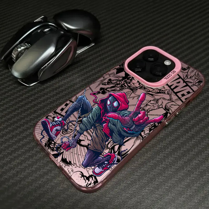 Cool Marvels Spider Mans Phone Case For iPhone