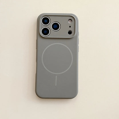 MagSafe Magnetic Silicone iPhone Case with Lens Protection