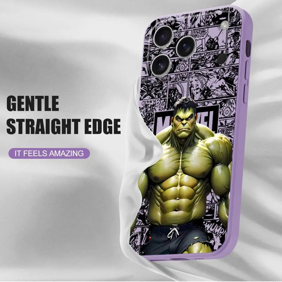 Case For iPhone Soft Cover Marvel The Hulk Venom