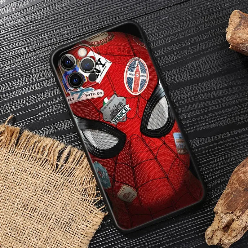 Marvel Spiderman Spider Eyes Case For iPhone