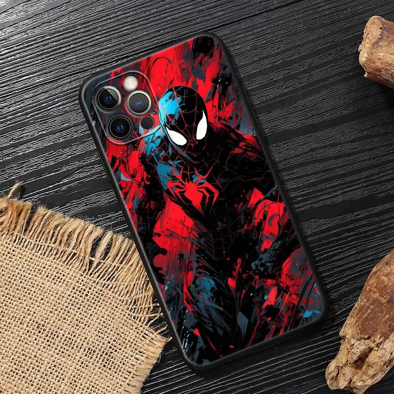 Marvel Heroes Case For iPhone Protect Soft Funda