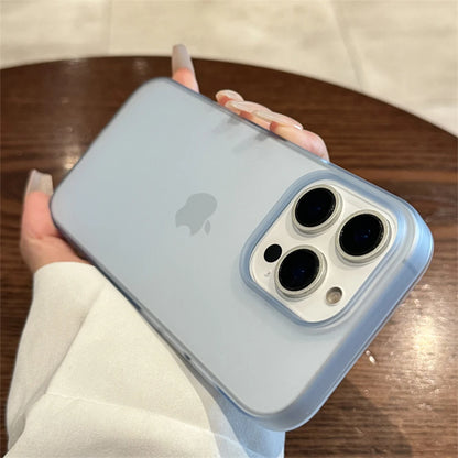 Soft Matte Candy Transparent Phone Case For iPhone Shockproof Silicone Bumper Cover