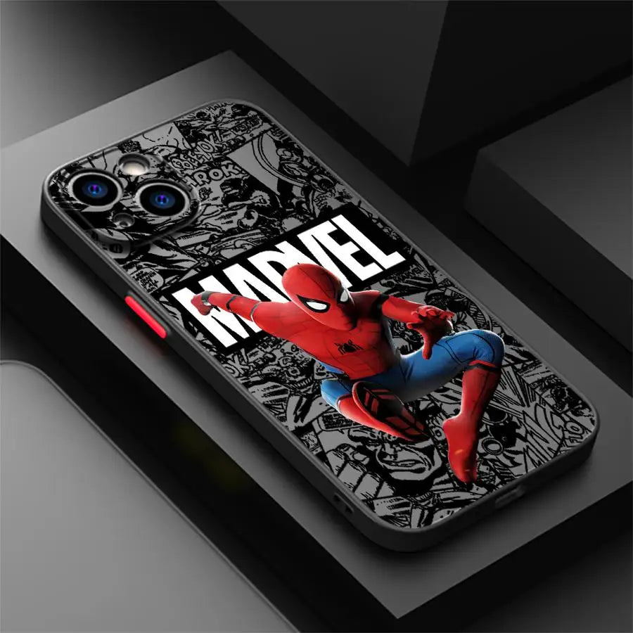 Spider Man Heroes Return Back Phone Cover Case For iPhone