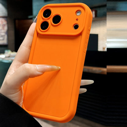 Cases Luxury Pure Color Soft Silicone Shockproof Phone Case For iPhone