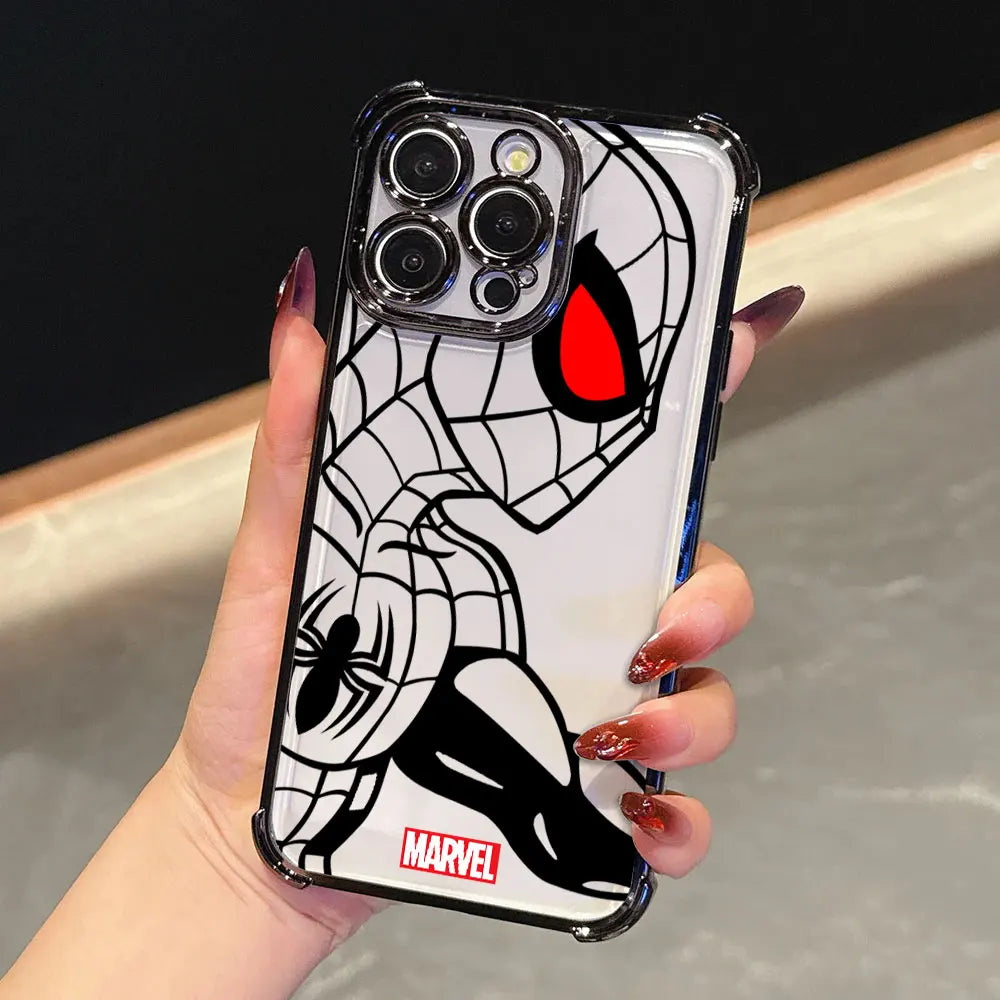 Marvel Art Ironman Luxury Shockproof Case For iPhone
