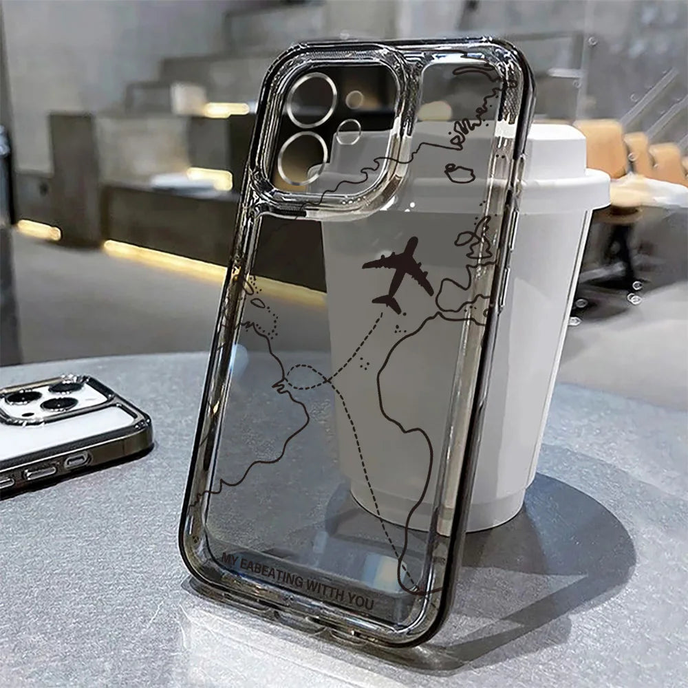Transparent Phone Case For iPhone