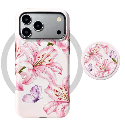Magnetic Phone Holder Stand Case For iPhone