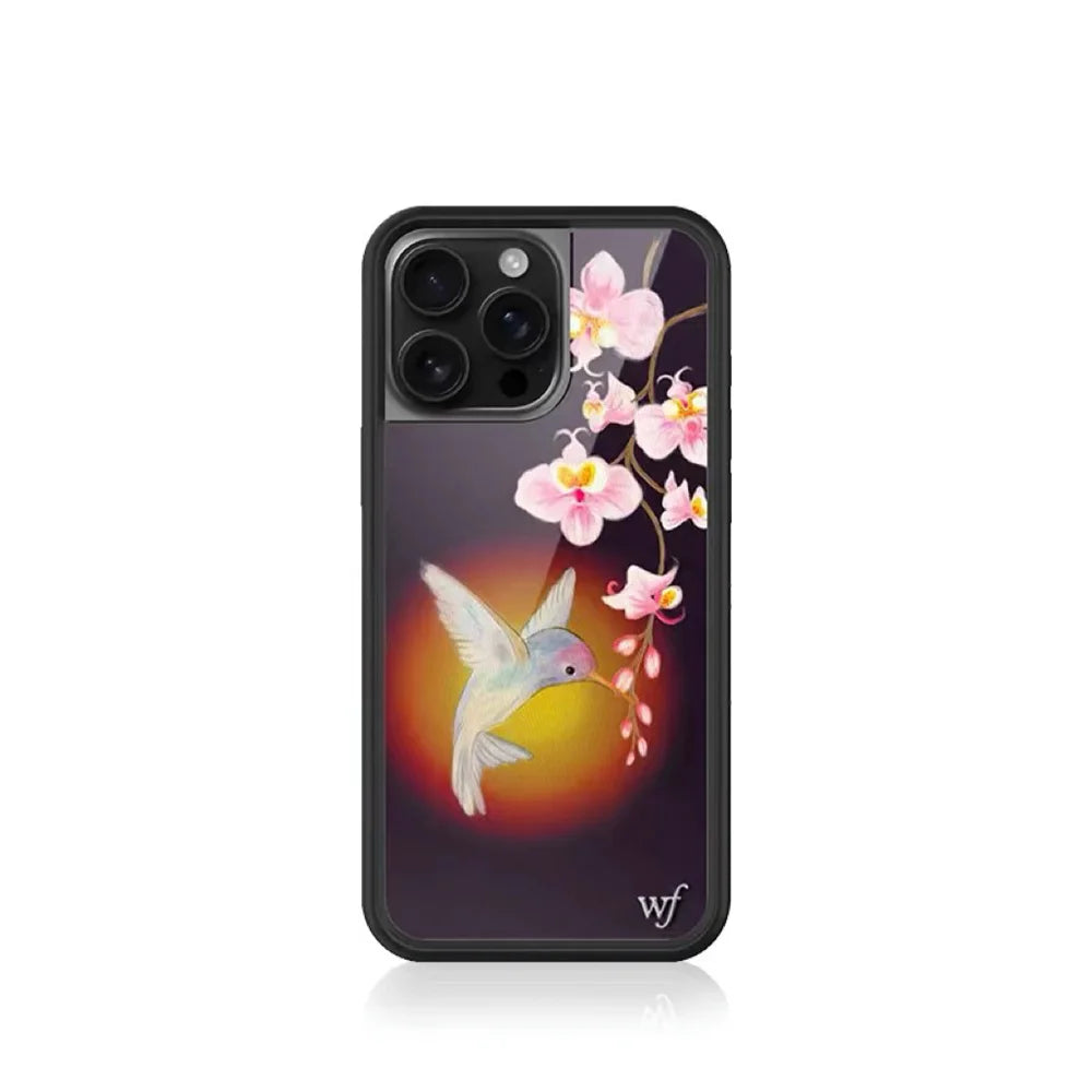 New Wildflower 3D Strawberry Phone Case For iPhone Series