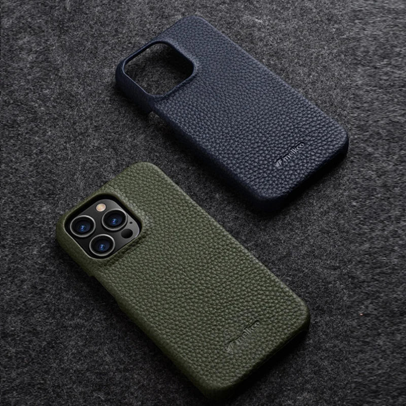 Melkco Premium Genuine Leather Phone Case For iPhone
