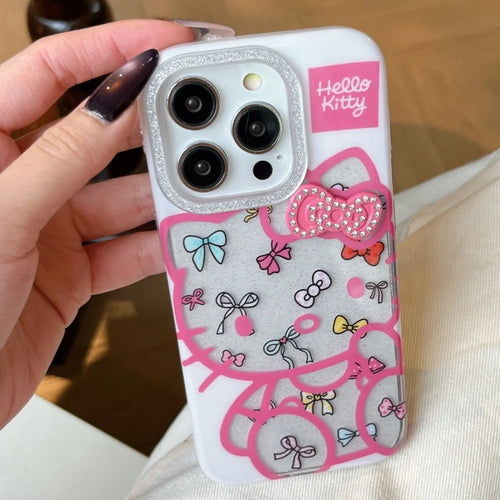 Hello Kitty Bow Full Screen Phone Case