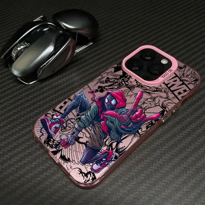 Hot Marvel Spider Man Miles Morales Phone Case For iPhone