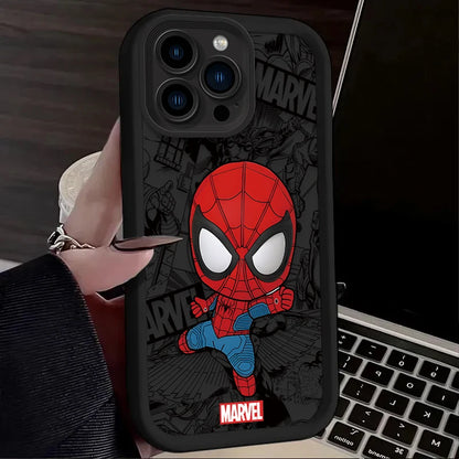 Marvel Spider Man Silicone Case For iPhone