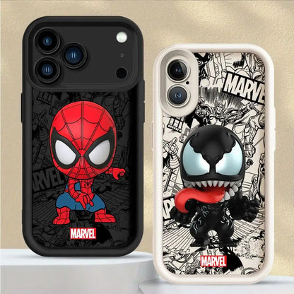 Marvel Sipiderman Venom Soft Cover Case For iPhone