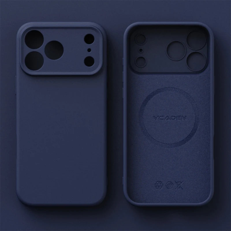 Original Liquid Silicone MagSafe Phone Case With Wireless Charging