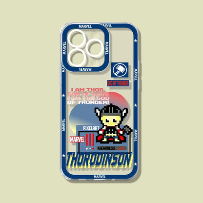 Marvel Venom Iron Spider Man Jigsa Silicone Phone Case For iPhone