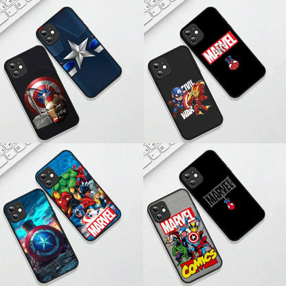 Casing For Apple iPhone Captain Marvel America Shield