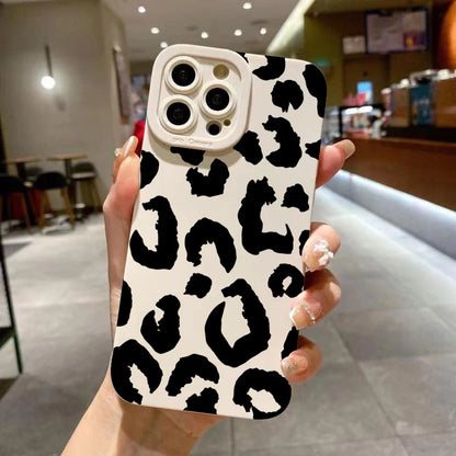 Leopard Design Camera Protective Case For iPhone