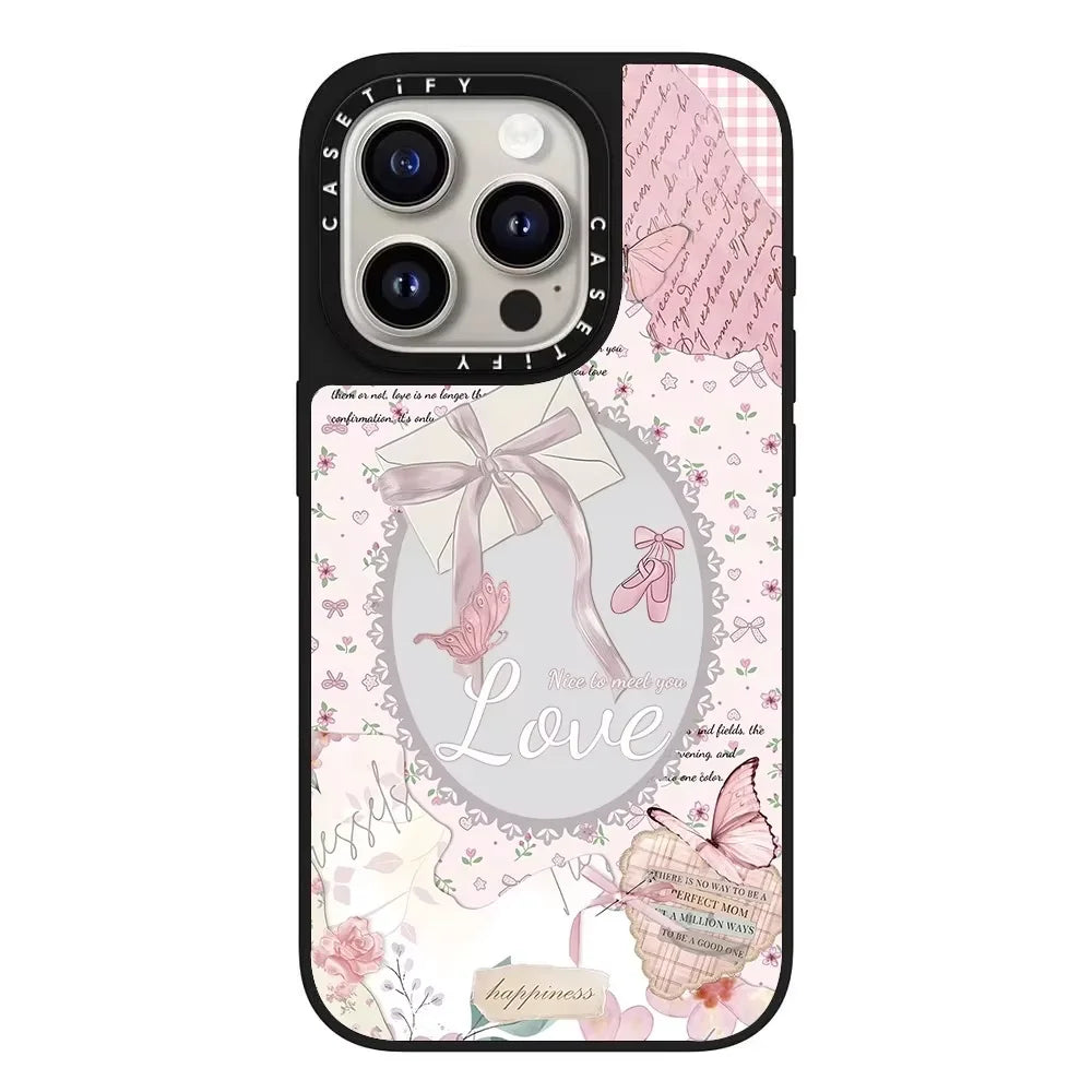 Floral Envelope Bow Suitable Phone Case