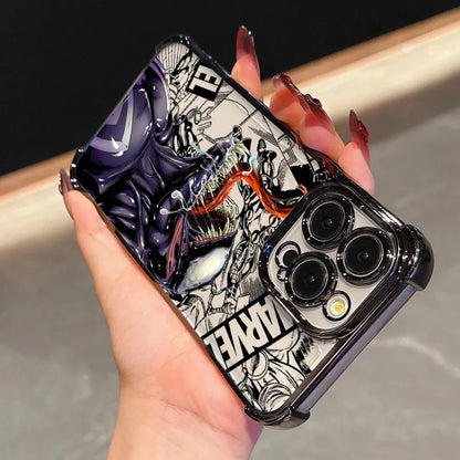 Venom Marvel Cool Luxury Shockproof Case For iPhone