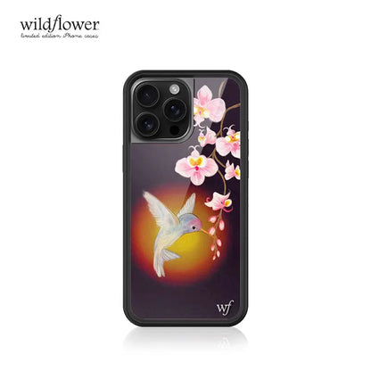Wildflower Hummingbird Phone Case For iPhone