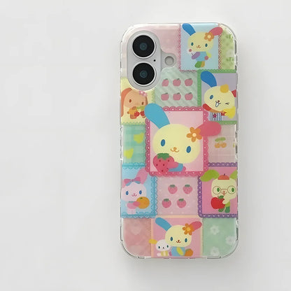Creative Kawaii Rabbit Phone Case For iPhone
