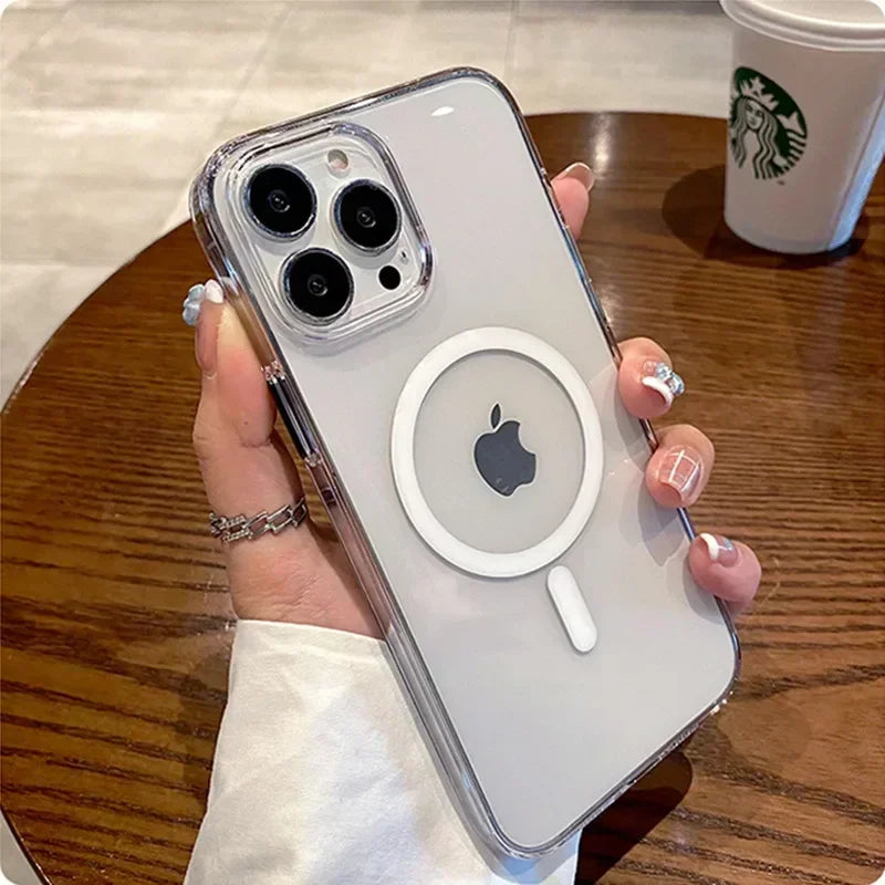 For Magsafe Magnetic Wireless Charging Case For iPhone