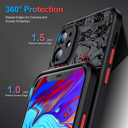 Spider Man Marvel Phone Case For iPhone Shockproof Cover