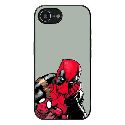 Marvel Superhero Deadpool Cover Phone Case For Apple iPhone